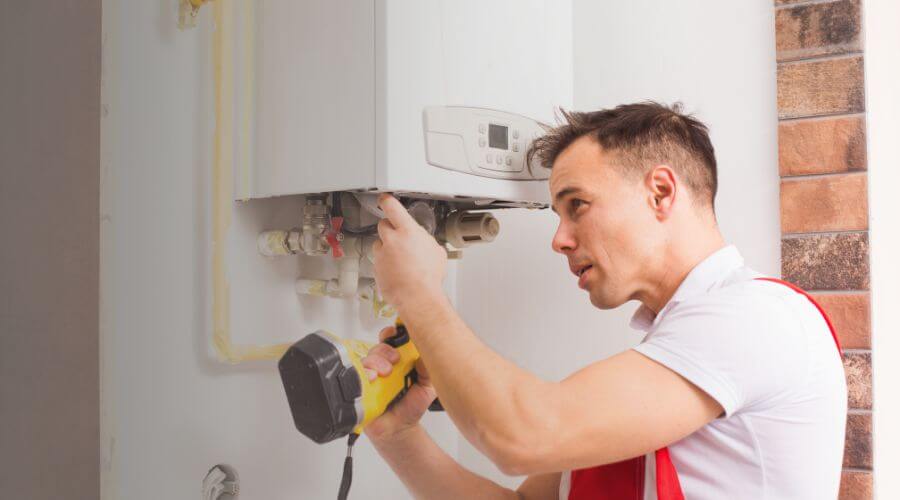 Local tankless water heater installation in Strang, NE